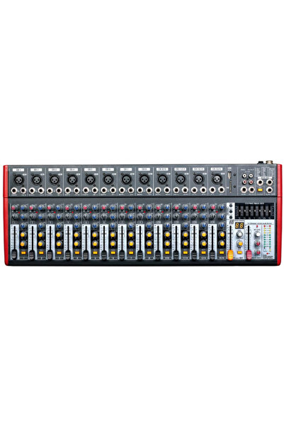 ODO Mz-1602fx 16 Kanallı 99 Dsp Efektli Deck Mikser