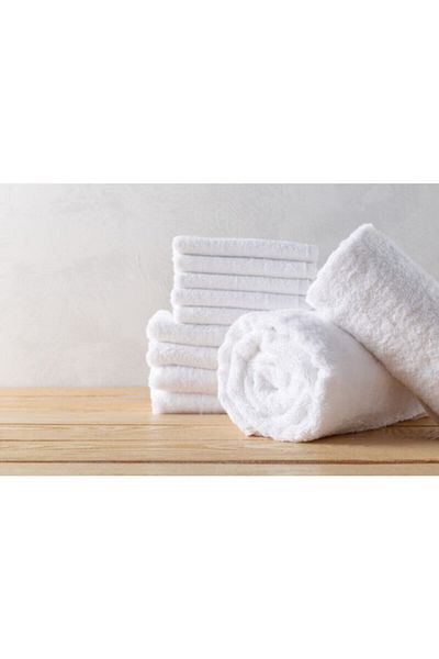 MEŞELİ TEKSTİL 1 Piece Hotel Hand Face Head Towel 50X90