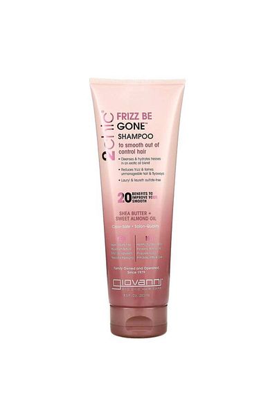 Giovanni Giovanni Smooth & Shine Shampoo for Unmanageable Hair, with Shea Butter and Sweet Almond Oil - 250ml