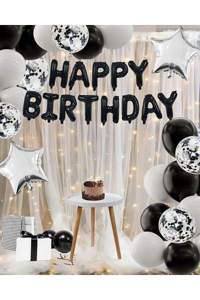 DÜVENCİ TİCARET HAPPY BIRTHDAY BALLOON SET
