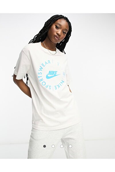 Nike Біла футболка з коротким рукавом для жінок Gel-Sport Utility Printed Boy...