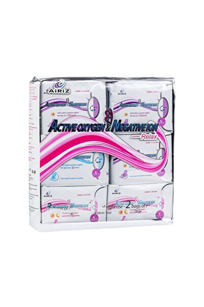 Tiens مجموعة فوط صحية للسيدات من Airiz مكونة من 6 عبوات 60 يومًا و30 يومًا و8...