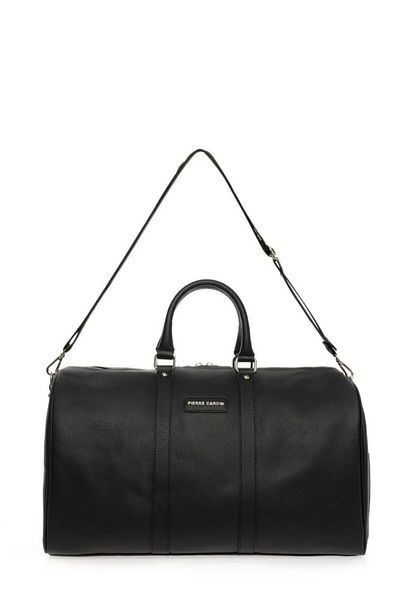 Pierre Cardin Μαύρη Unisex τσάντα ταξιδιού 04τμχ 001207 -f