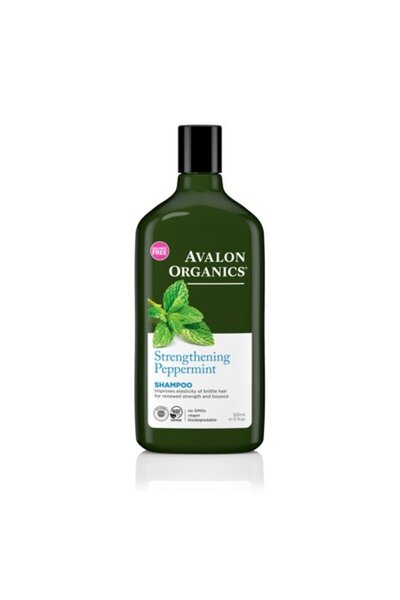 Avalon Organics - شامبو النعناع المقوي - 325 مل