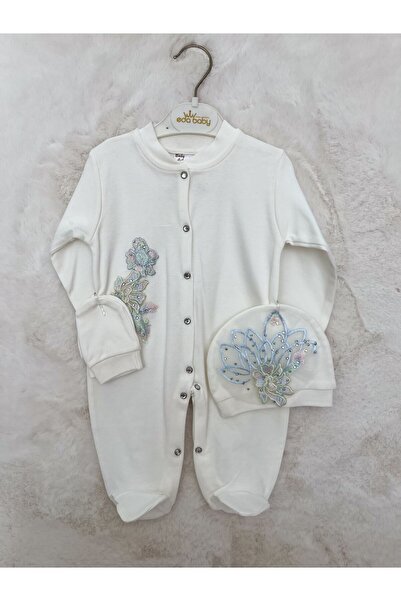 Eda Baby İthal Dantelli Tulum Set