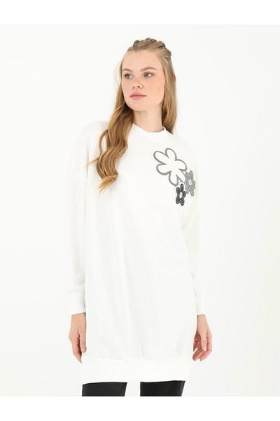Puane Flower Detailed Two-Thread Tunic