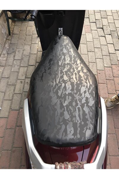 Honda Akdeniz Sele Kaplama Yeni Activa 125 Mat Kamuflaj Sele Kılıfı Uyumlu