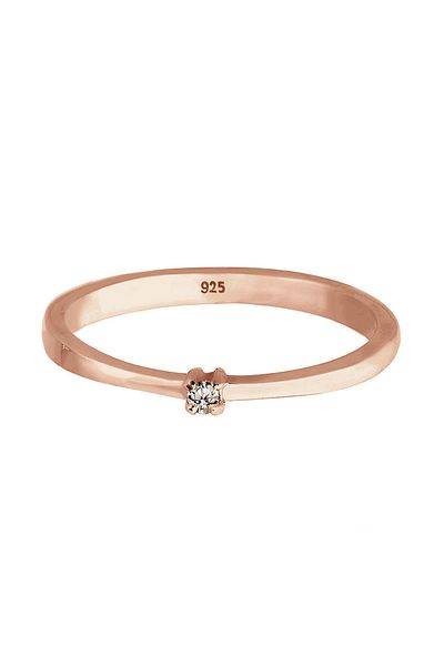 ELLI Inel Cristale Argint 925