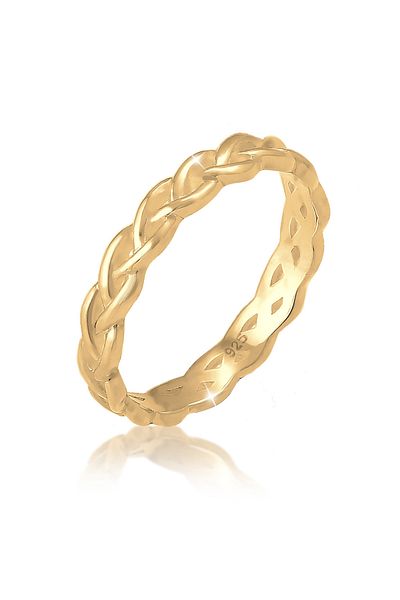 ELLI Ring Ladies Braided Infinity Knot Trend In 925 Sterling Silver