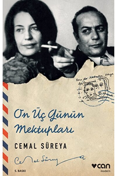 CAN On Üç Günün Mektupları Cemal Süreya Kitabı 192 Sayfa Can Yayınları