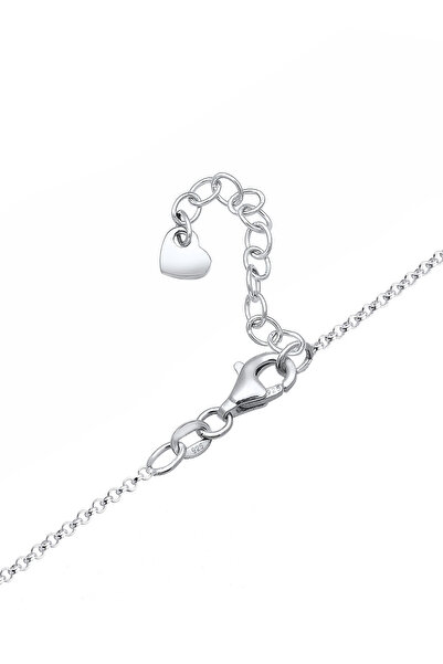 ELLI Náhrdelník Love Wording Přívěsek 925 Sterling Silver