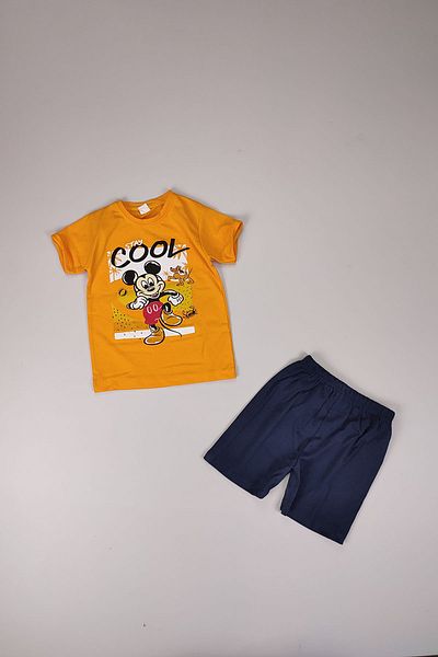 Peki Boys' Summer Mouse Set - Cool, 80% Cotton, Close Fit, Add 5 Pay 4, Newborn 14623