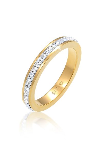 ELLI Dámský prsten - Vodoznak Geo Crystals, 925 Sterling Silver