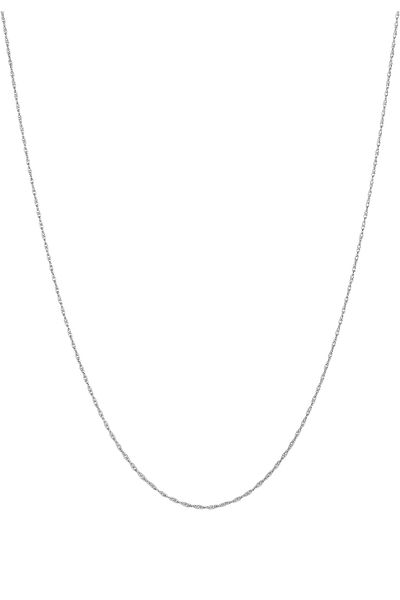 KUZZOI Halskette Herren Basic Links Gedreht Aus 925 Sterling Silber