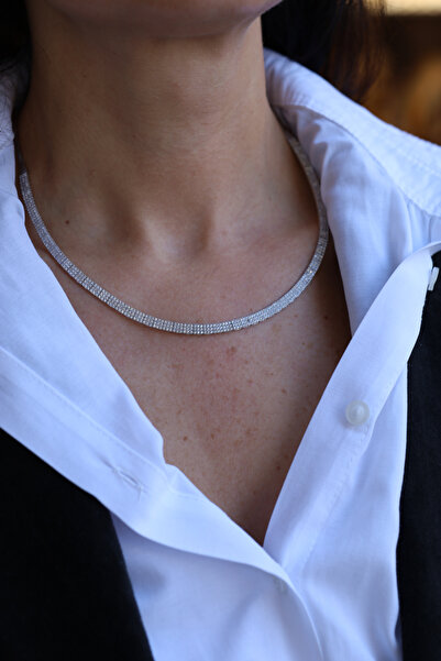 Yenigün Kuyumculuk 14 Ayar Altın Üç Sıra Su Yolu Kolye