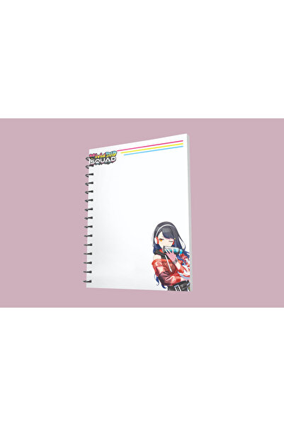 nihonwosekai 50 Sheets Hatsune Miku Colorful Pjsekai Project Sekai Anime A5 Boy Spiral Notebook Shiraishi an