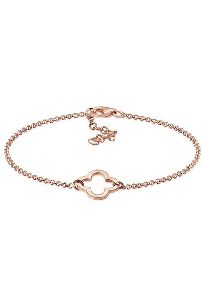 ELLI Damenarmband – Kleeblatt-Schnitt, 925er-Sterlingsilber-Symbol