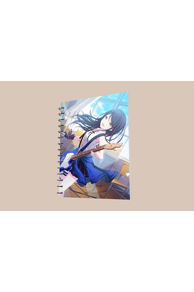 nihonwosekai 50 Sheets Hatsune Miku Colorful Pjsekai Project Sekai Anime A5 Boy Spiral Notebook Hoshino Ichika