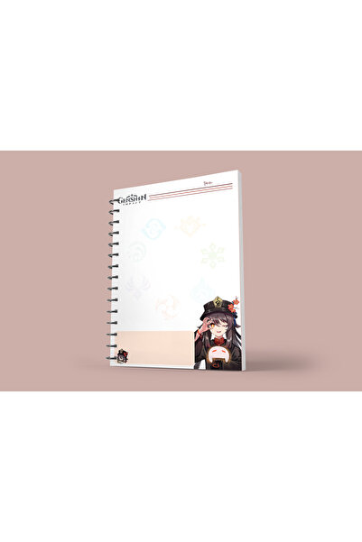 nihonwosekai Hu Tao Genshin A5 Boy Anime Notebook 50 Sheets