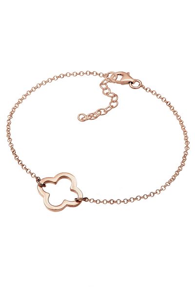 ELLI Damenarmband – Kleeblatt-Schnitt, 925er-Sterlingsilber-Symbol