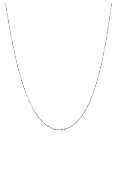 KUZZOI Halskette Herren Basic Links Gedreht Aus 925 Sterling Silber