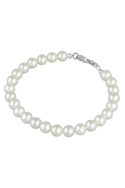 ELLI Brățară Doamnă Clasică Cu Miez Perle În Argint Sterling 925