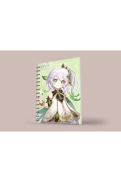 nihonwosekai Nahida Genshin A5 Boy Anime Notebook 50 Sheets