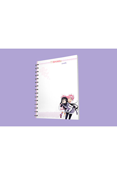 nihonwosekai Madoka Magica A5 Anime Spiral Notebook 50 Sheets
