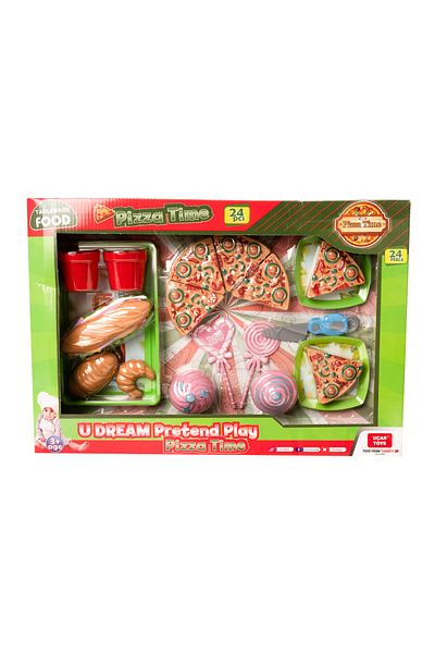 Uçar Oyuncak Boxed Pizza Set