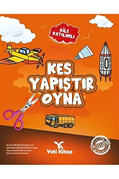 yeti kitap Kes Yapıştır Oyna 1 Feyyaz Ulaş Kitabı 24 Sayfa Yeti Kitap