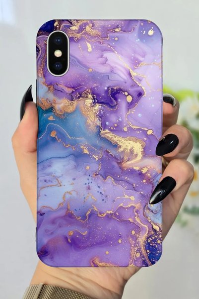 Snacase Apple iPhone XS Max Compatible Hd+ Printed Car Landscape Patterned Si...