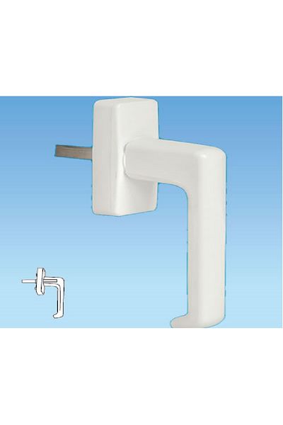 Şahin Pimapen PVC Window Door Handle Pimapen Handle Single Handle White (1 Piece)
