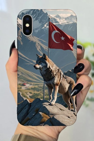 Snacase حافظة سيليكون مطبوعة عالية الدقة متوافقة مع هاتف Apple iPhone Xs