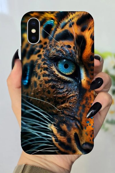 Snacase جراب سيليكون مطبوع عالي الدقة متوافق مع هاتف Apple iPhone Xs