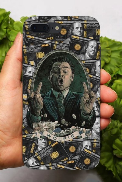 Snacase Apple iPhone 8 Plus Compatible Money Pattern Hd Printed Silicone Case
