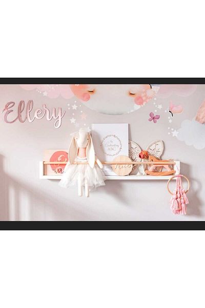 EGN WOODS 1x30CM Perete Bibliotecă Camera Copiilor - Pentru Raft Baie
