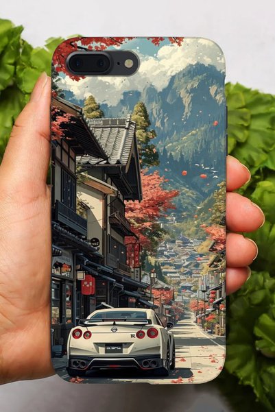 Snacase Apple iPhone 7 Plus Compatible Hd+ Printed Nissan Gtr Patterned Silicone Case