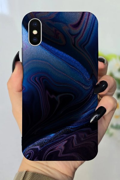 Snacase حافظة سيليكون مطبوعة عالية الدقة ومتوافقة مع هاتف Apple iPhone Xs