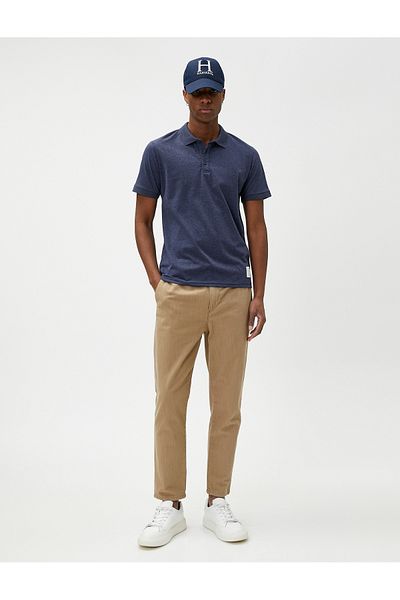 Koton Men's Navy Blue T-Shirt