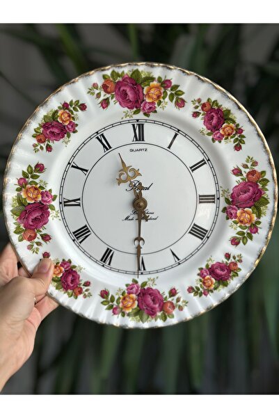 Handmadesign Antika Çiçekli Porselen Royal Albert Old Country Roses Muadil De...