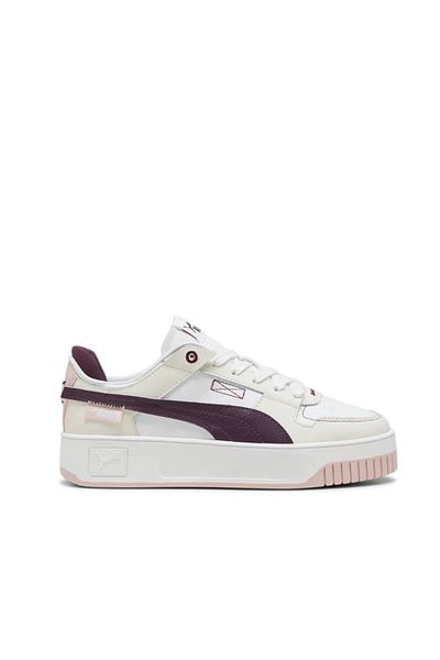 Puma Women's White-Gray Carina Street Vtg Casual Shoes 392338 -09