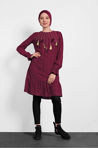 Alvina Tasseled Tunic 40290