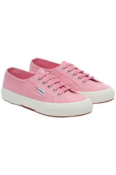 Superga Schuhe Unifarbener Baumwoll-sneaker Cotu Classic Mit Schnürung, Flexible Laufsohle Mit Struktur Und