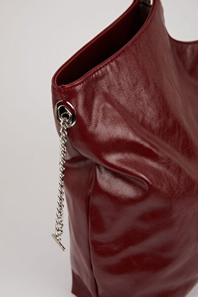 DeFacto Women's Maxi Faux Leather Shoulder Bag E2827Axns