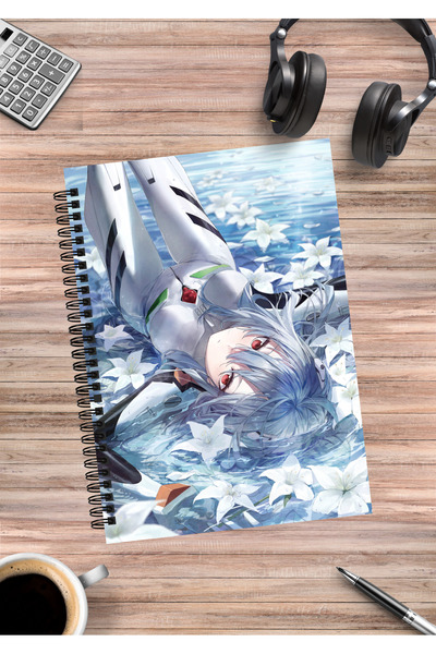 Home Неон Genesis Evangelion Spiralli Defter A5 (50 Yaprak)