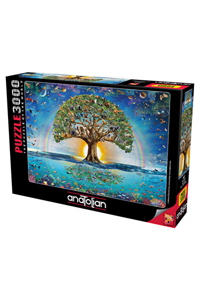 Anatolian Puzzle 3000 Parça Yapboz Puzzle - Hayat Ağacı 4927