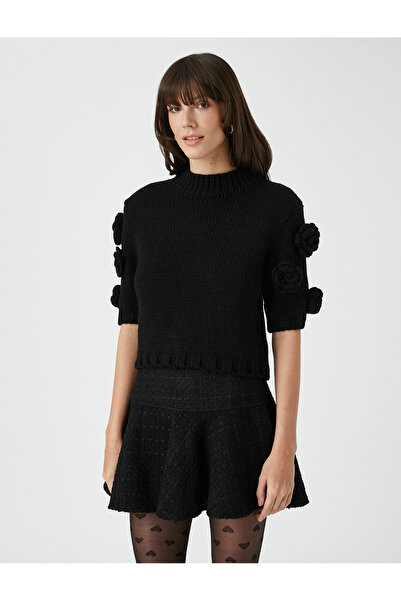 Koton Pulover tricotat cu detalii flori