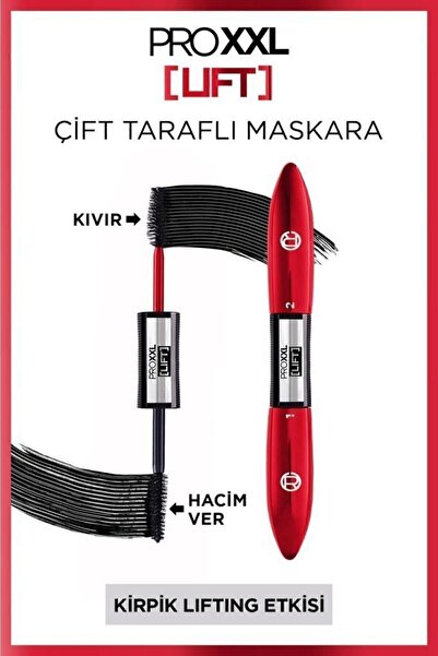 L'Oreal Paris Pro Xxl Lift Çift Taraflı Maskara - Kirpik Lifting Etkisi