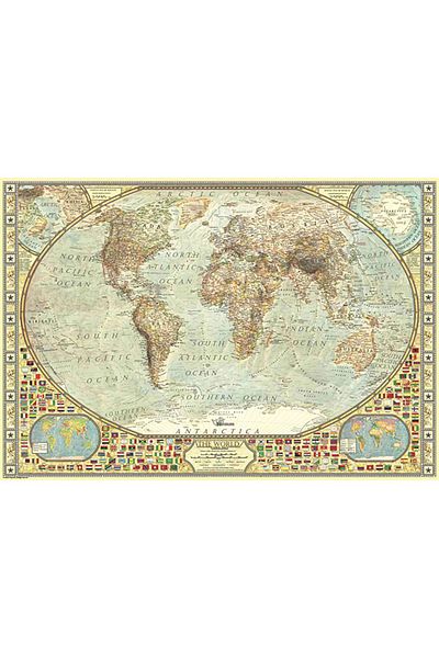 Anatolian Puzzle 2000 Pieces World Map