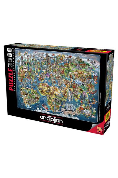 Anatolian Puzzle 3000 Pieces Wonderful World 4923